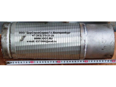 Гофра-труба выхлопная 6х4 без юбки H2/H3 HOWO (ХОВО) WG9719540021 фото 1 Самара